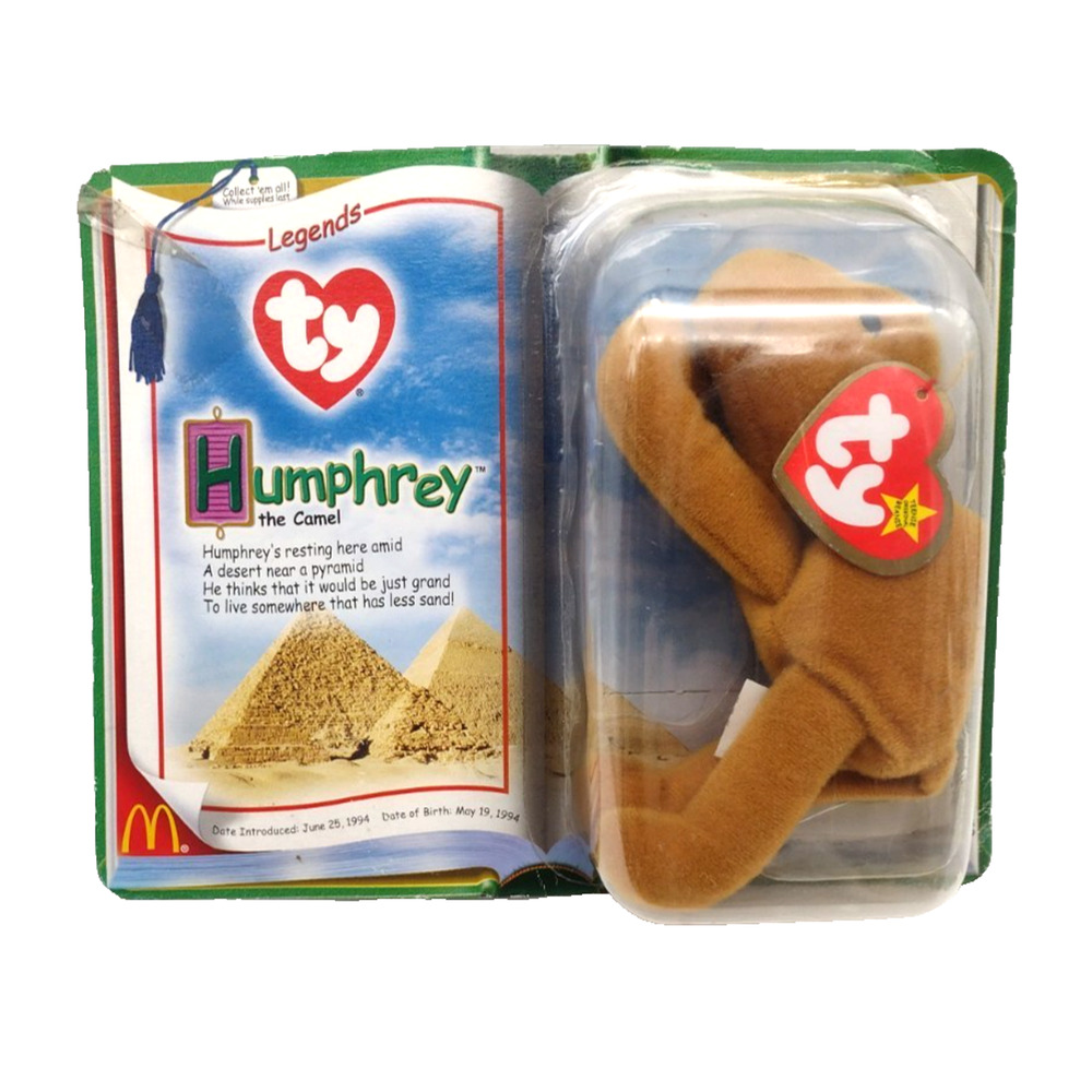 Ty Beanie Baby Humphrey The Camel McDonald’s 1994 Mint Never Opened